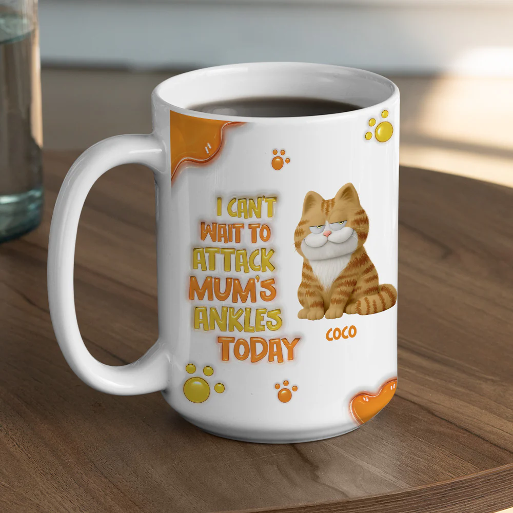 Ancles Attacked - Personalized Custom 3D Inflated Effect Mug - Image 5