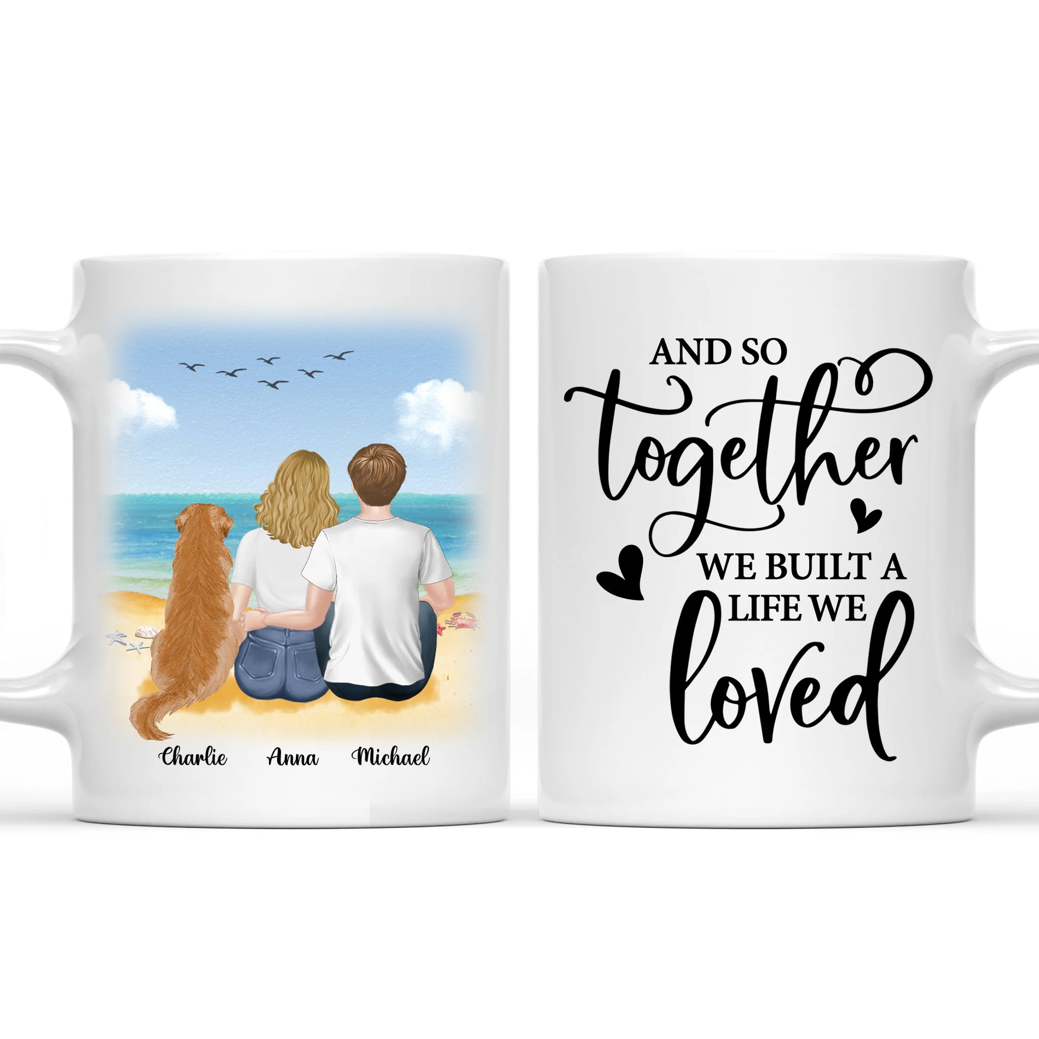 And So Together - Personalized Custom Coffee Mug