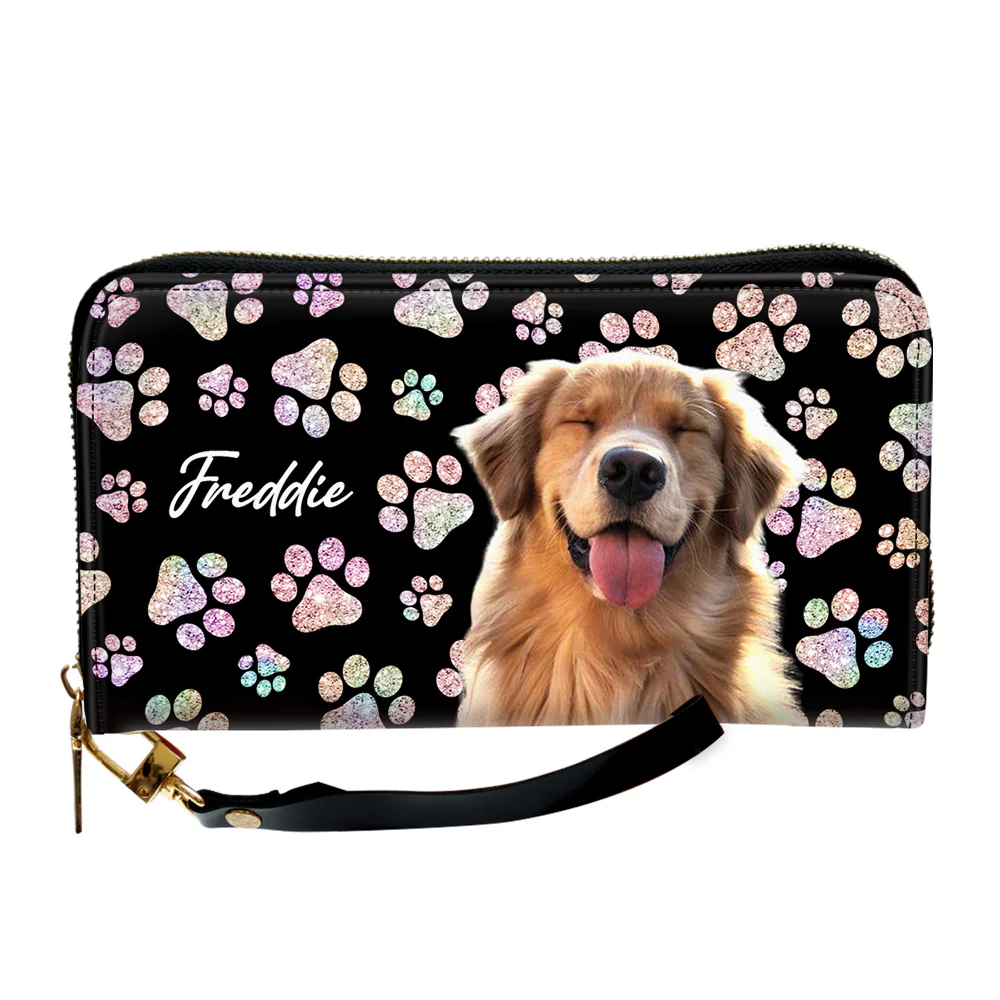 Anywhere Together Photo - Personalized Custom Leather Wallet