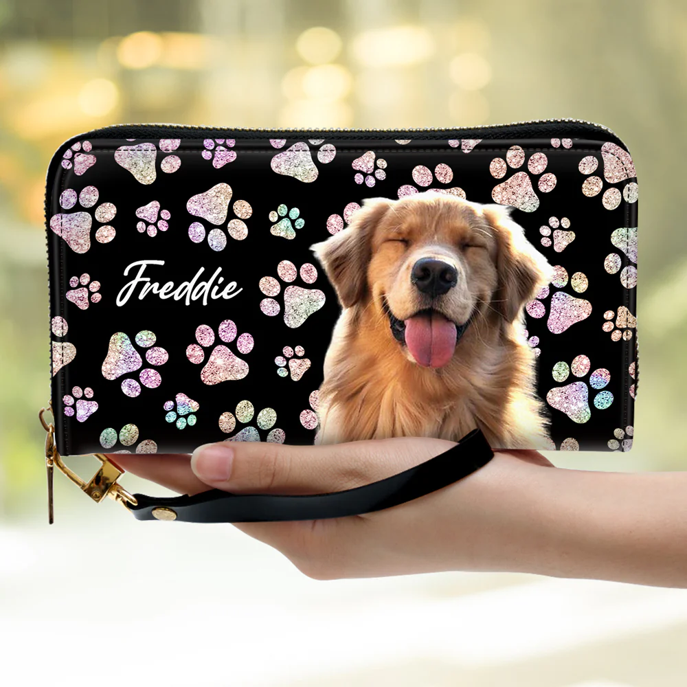 Anywhere Together Photo - Personalized Custom Leather Wallet - Image 2