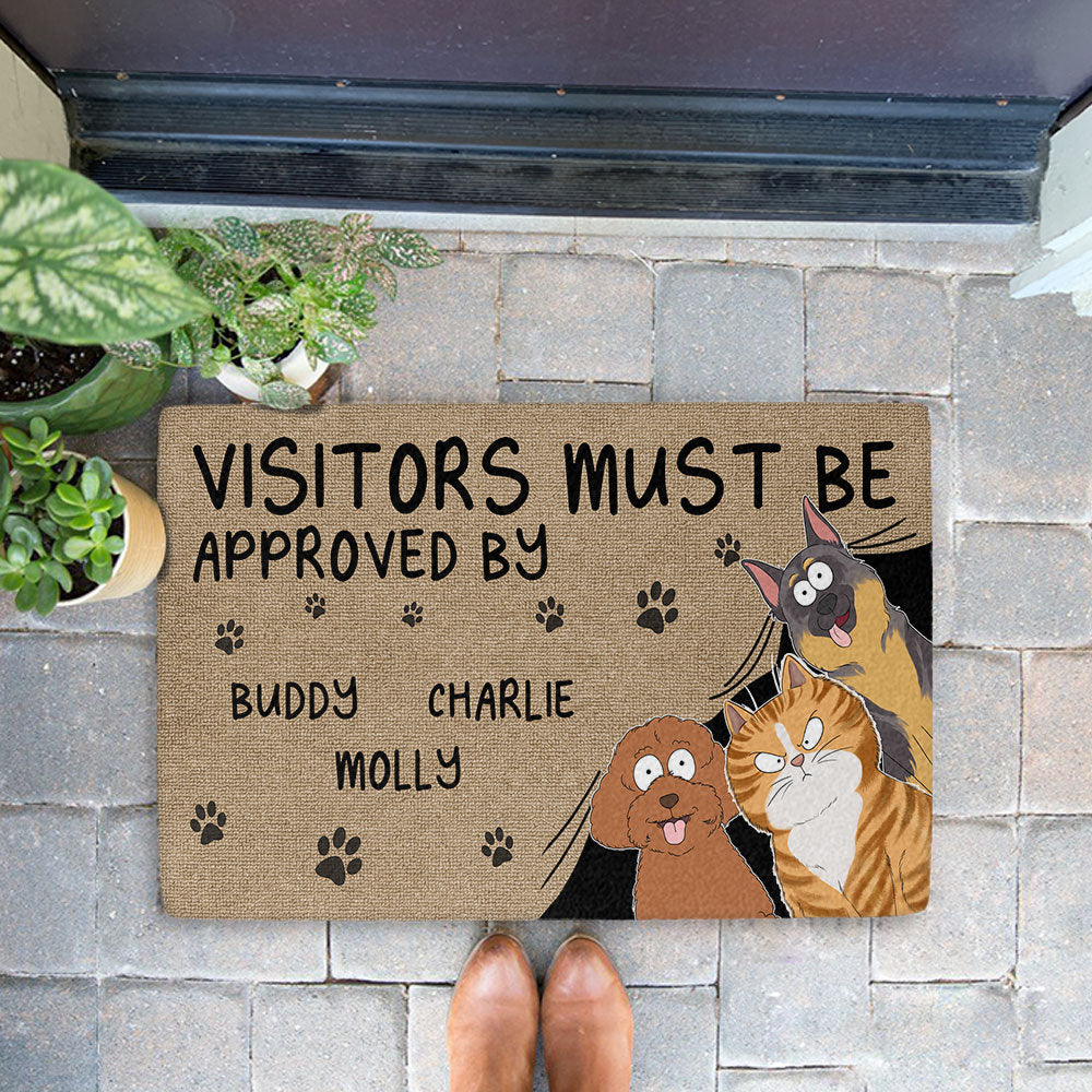 Approved By Pet - Personalized Custom Doormat - Image 5