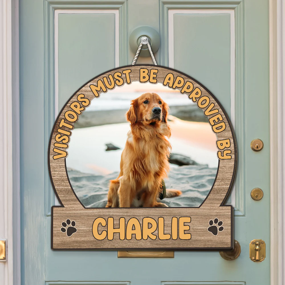 Approved By Photo - Personalized Custom Wood Sign - Image 4