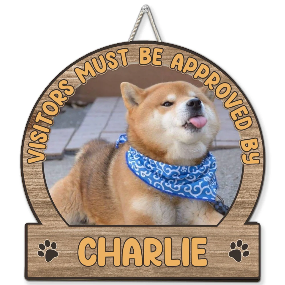 Approved By Photo - Personalized Custom Wood Sign - Image 6