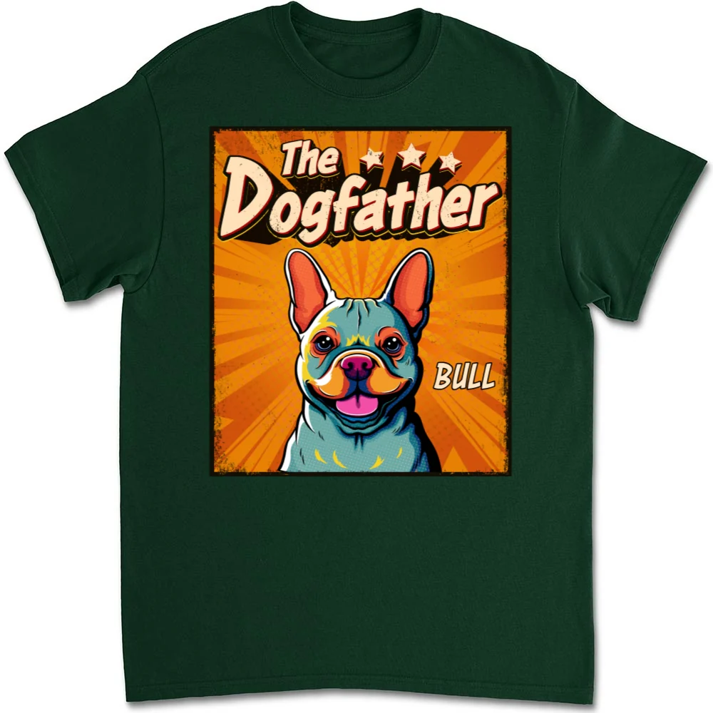 Art Dog Father - Personalized Custom Unisex T-shirt - Image 8