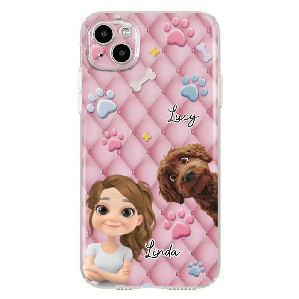 Baby Dog Of Dog Mom - Personalized Custom Phone Case - Image 13
