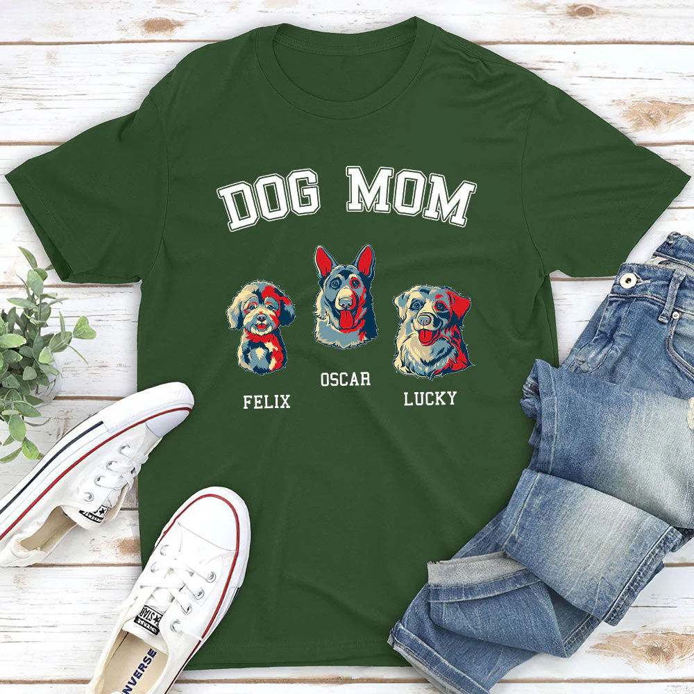 Basic Dog Dad - Personalized Custom Unisex T-shirt - Image 4