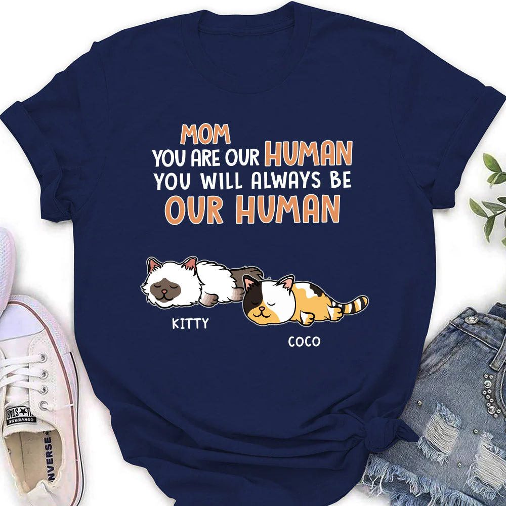 Be My Human 2 - Personalized Custom Women's T-shirt - Image 2