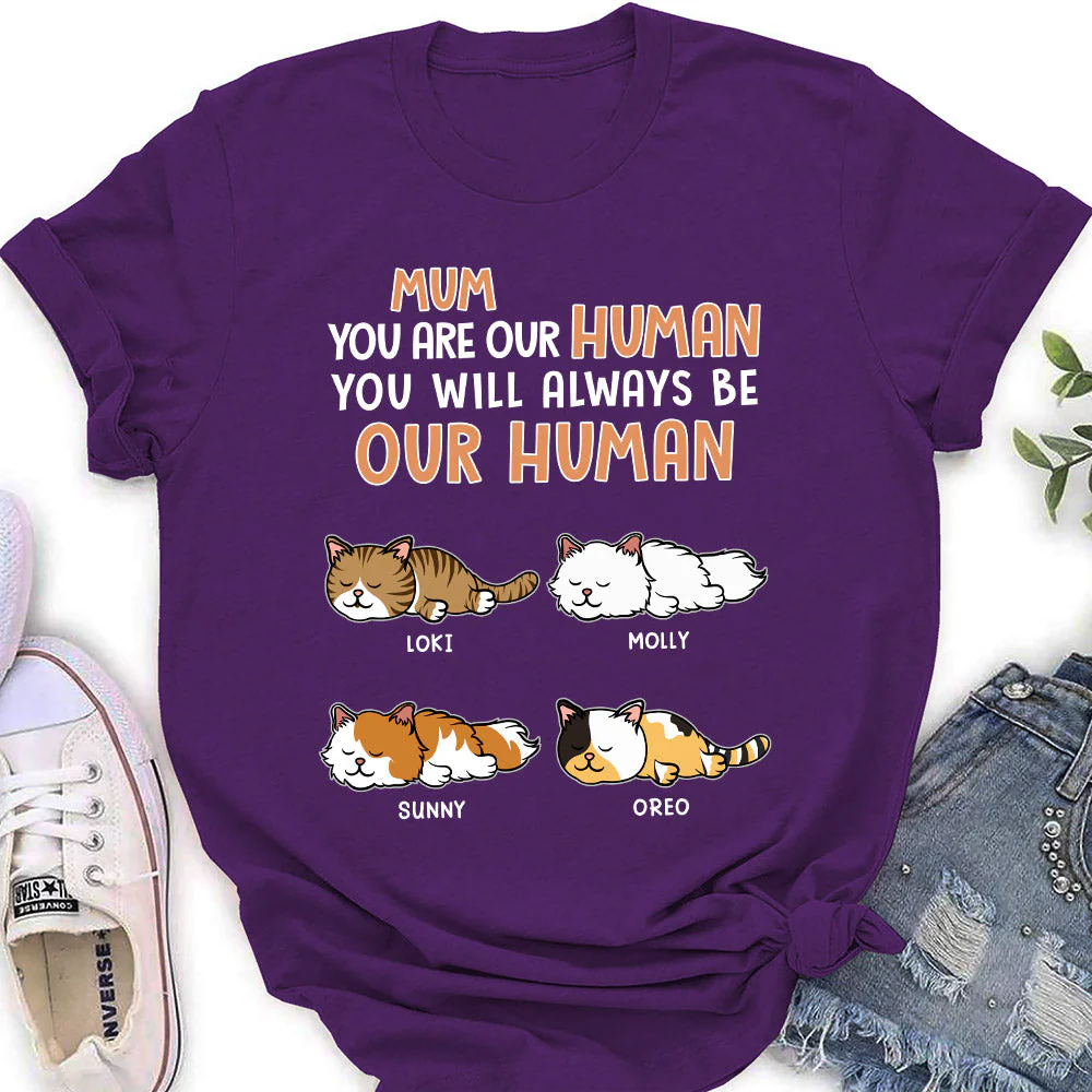 Be My Human 2 - Personalized Custom Women's T-shirt - Image 3
