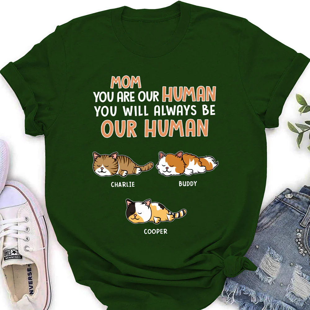 Be My Human 2 - Personalized Custom Women's T-shirt - Image 4