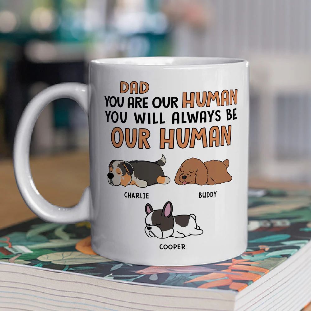 Be My Human - Personalized Custom Coffee Mug - Image 3