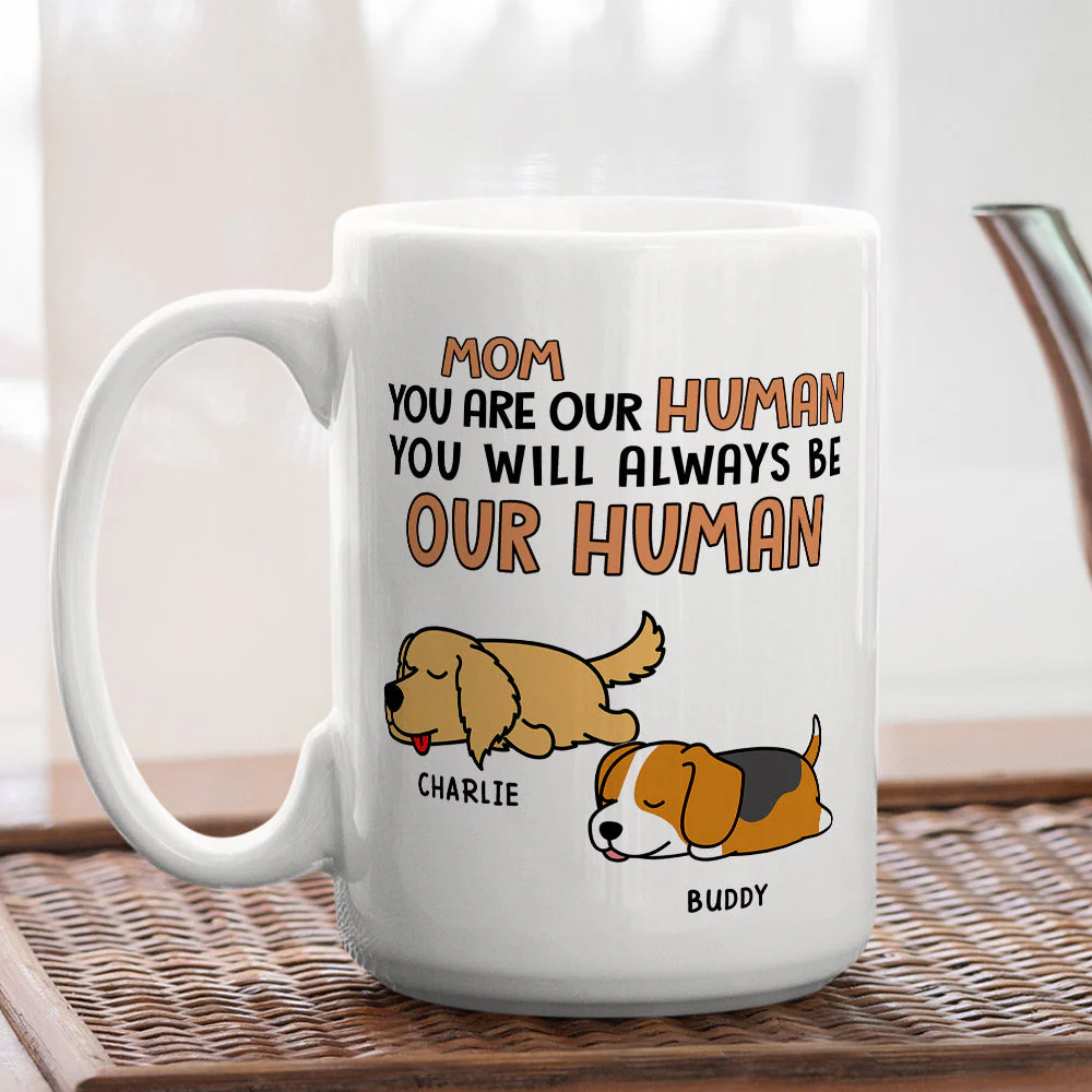 Be My Human - Personalized Custom Coffee Mug - Image 4