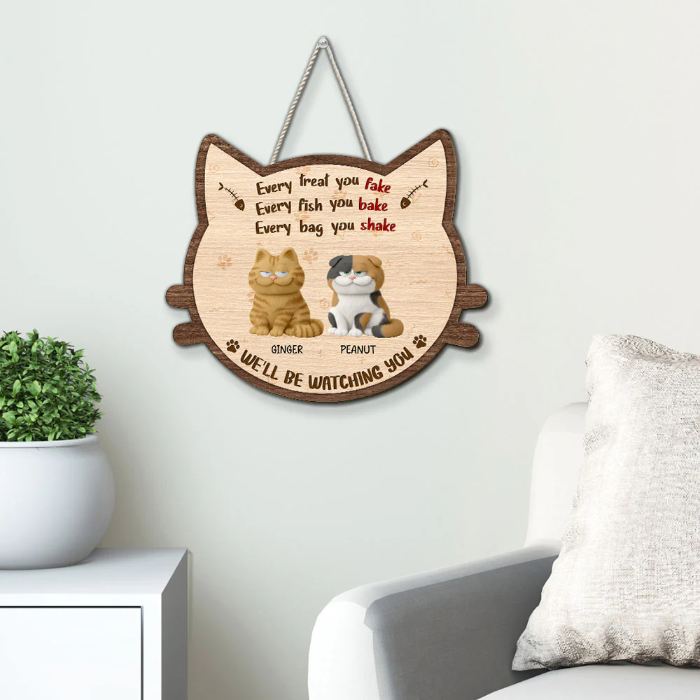 Be Watching You - Personalized Custom Wood Sign - Image 3
