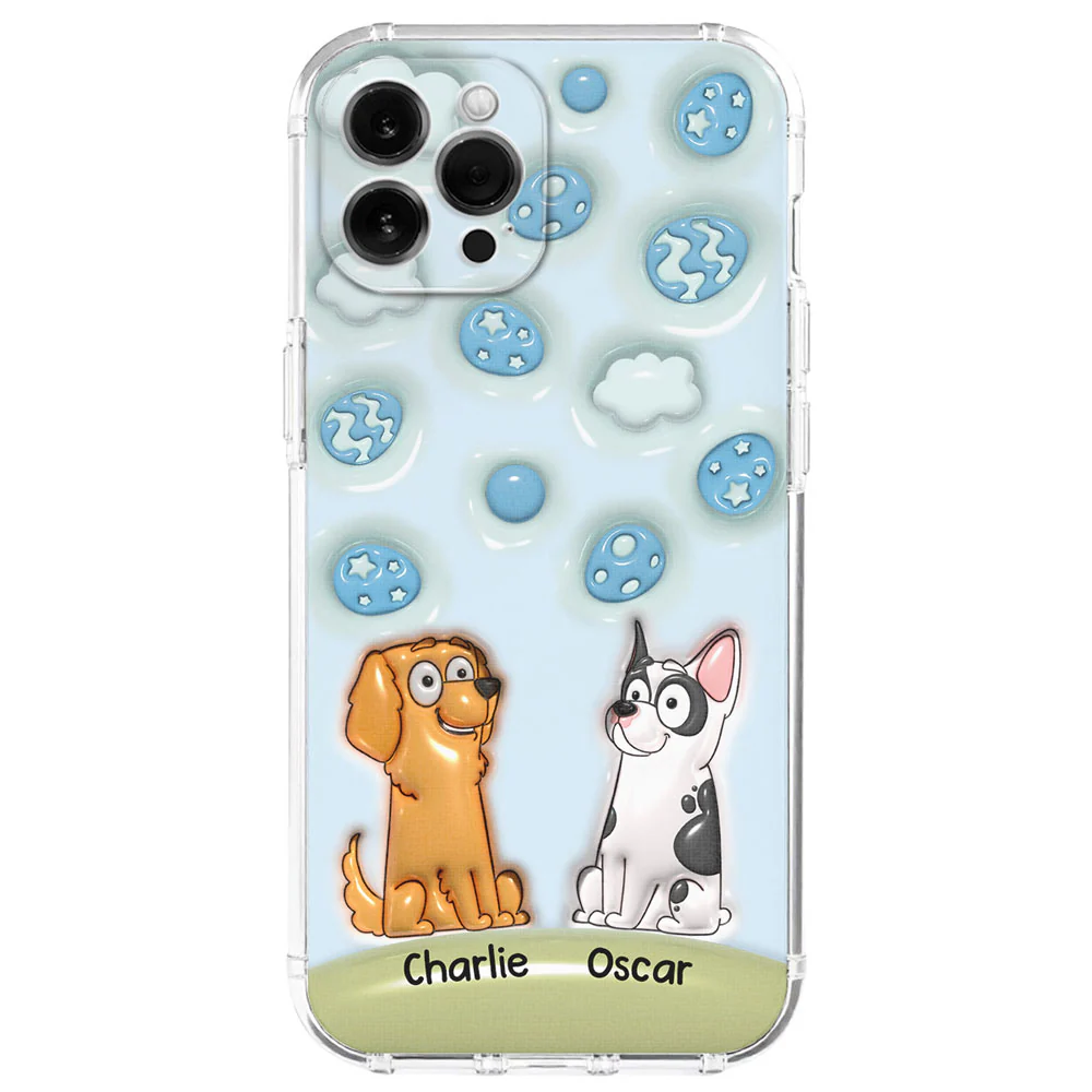 Be With Us - Personalized Custom 3D Inflated Effect Phone Case
