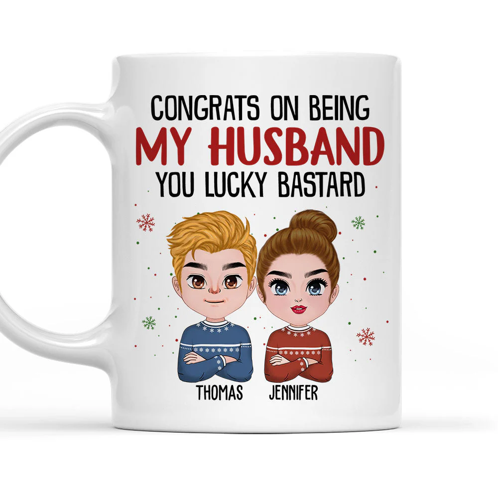 Being My Husband - Personalized Custom Coffee Mug
