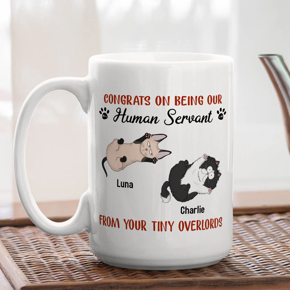 Being Our Human Servant - Personalized Custom Coffee Mug - Image 6