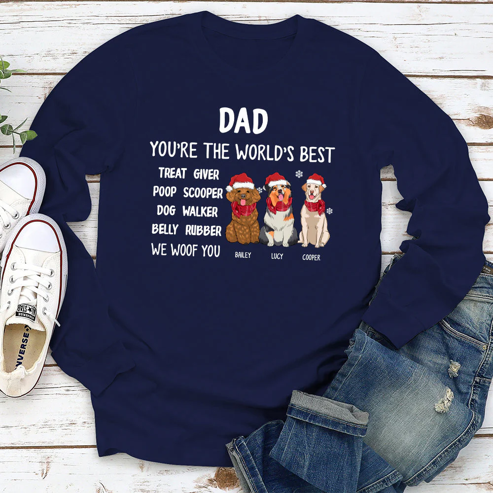 Belly Rubber - Personalized Custom Long Sleeve T-shirt - Image 3