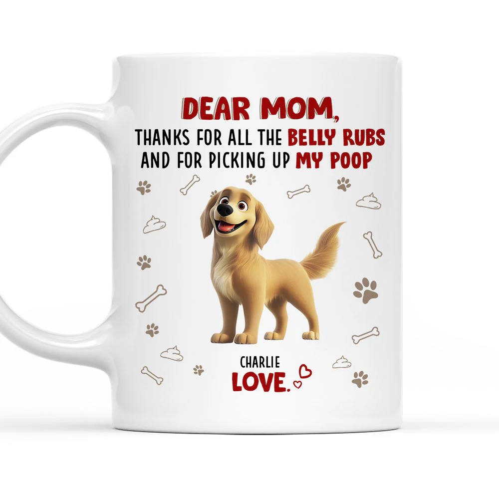 Belly Rubs - Personalized Custom Coffee Mug