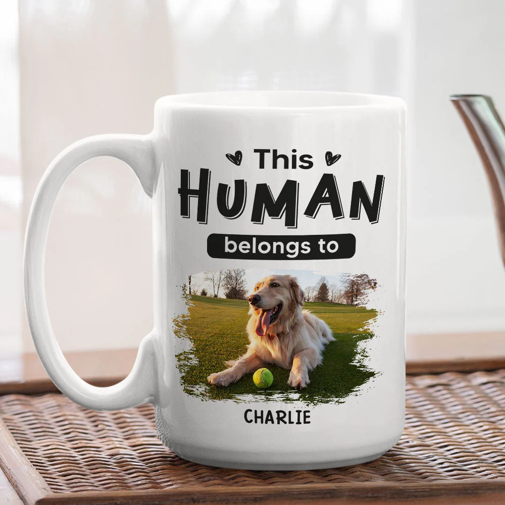 Belongs To Pets - Personalized Custom Coffee Mug - Image 5