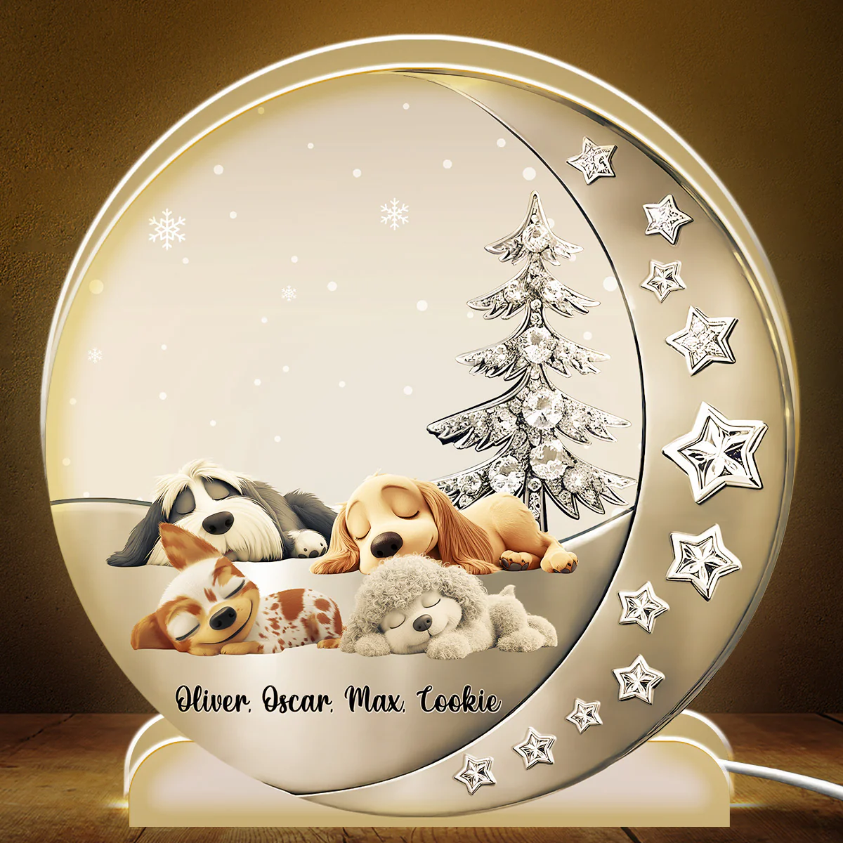 Beside You - Personalized Custom 3D Effect Light Box - Image 6