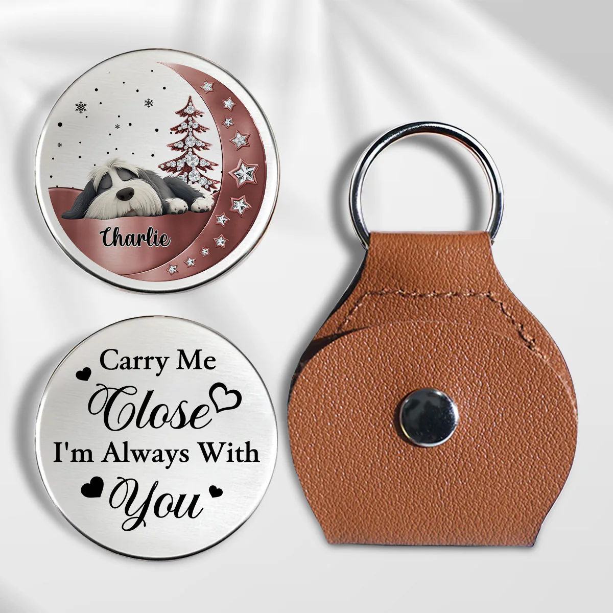 Beside You Ver 2 - Personalized Custom 3D Effect Pocket Hug