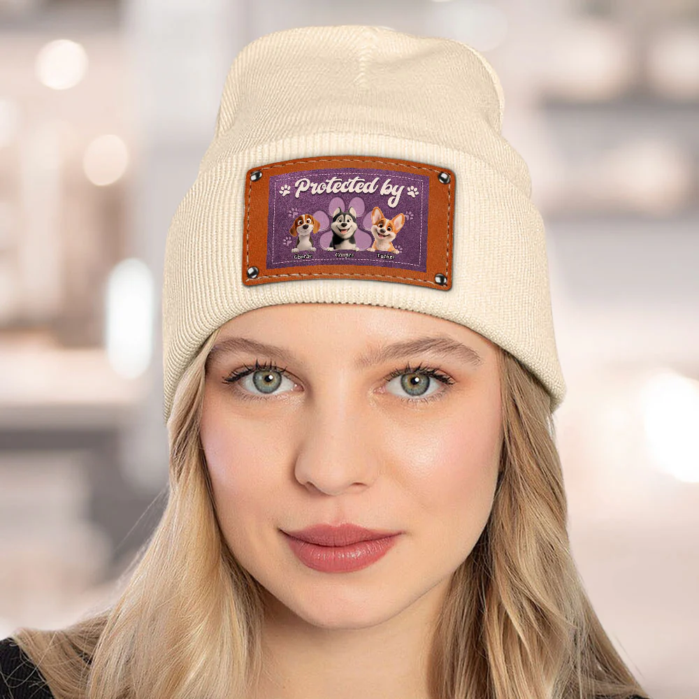 Best Baby Of Dogs - Personalized Custom Beanie - Image 3
