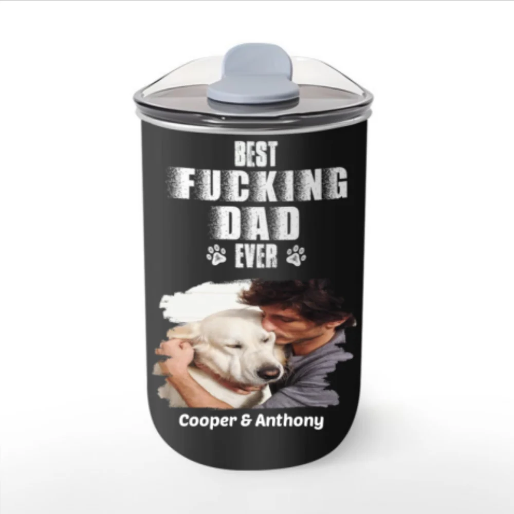 Best Dad Ever Photo - Personalized Custom 10oz Tumbler - Image 3