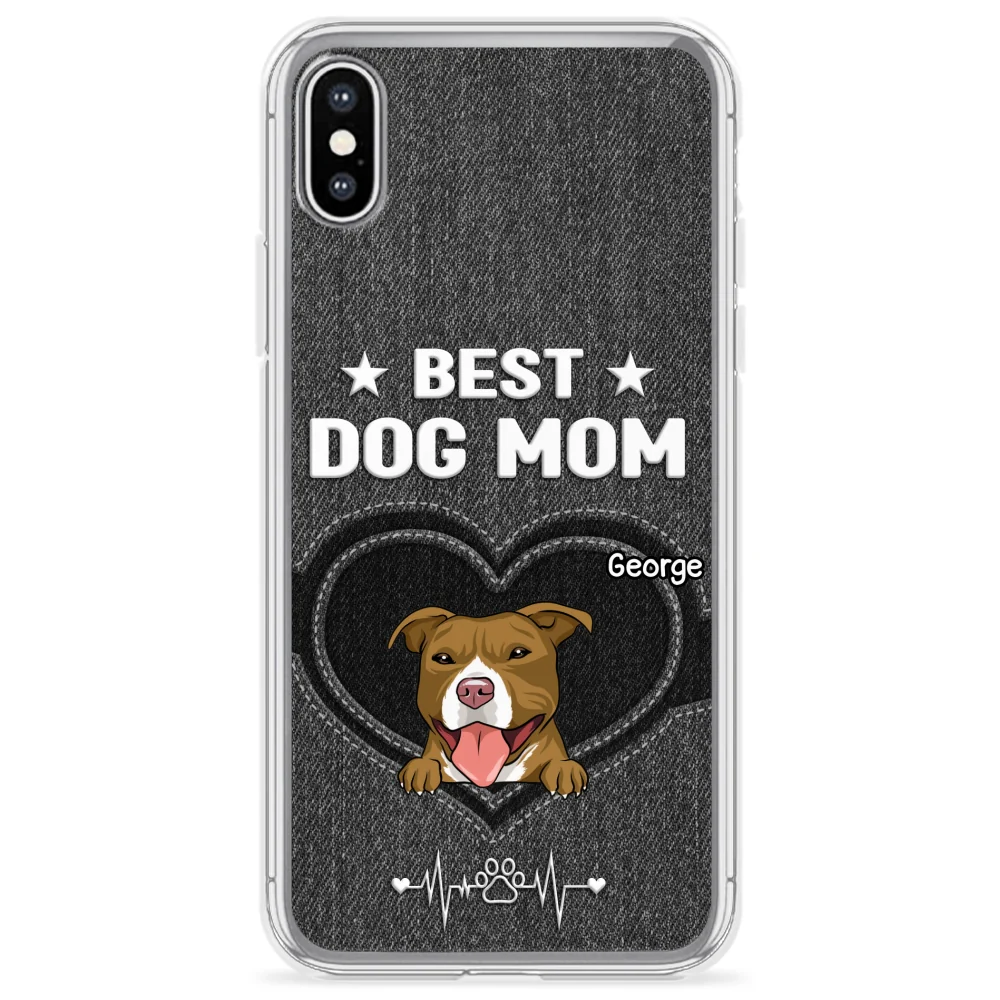 Best Dog Dad Mom - Personalized Custom Phone Case - Image 26