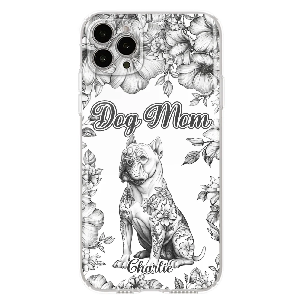 Best Dog Mom Ever - Personalized Custom Phone Case - Image 15