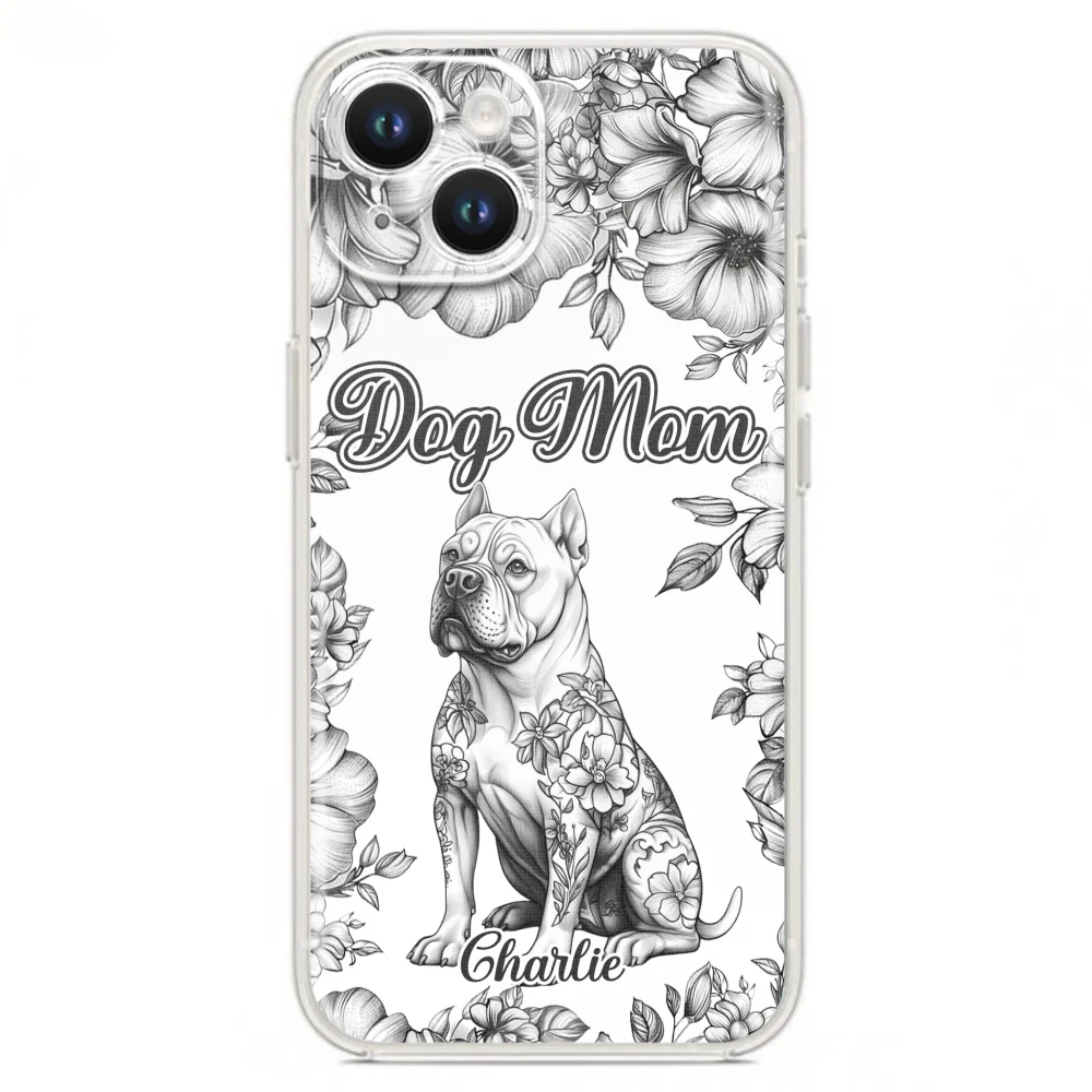 Best Dog Mom Ever - Personalized Custom Phone Case - Image 16
