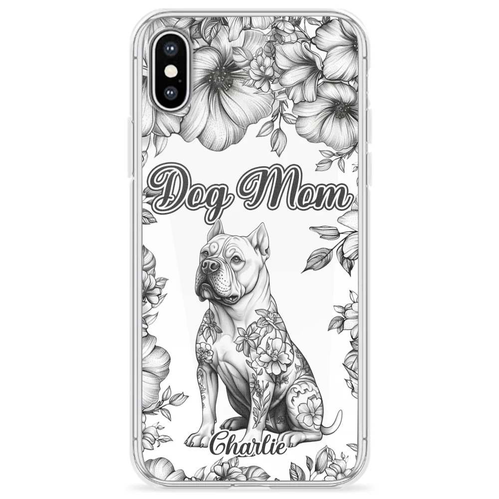 Best Dog Mom Ever - Personalized Custom Phone Case - Image 24