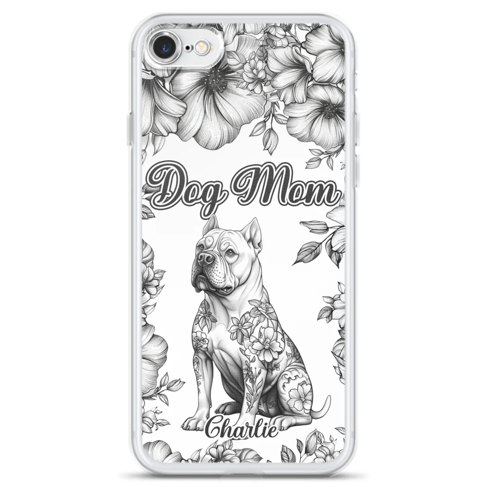 Best Dog Mom Ever - Personalized Custom Phone Case - Image 5