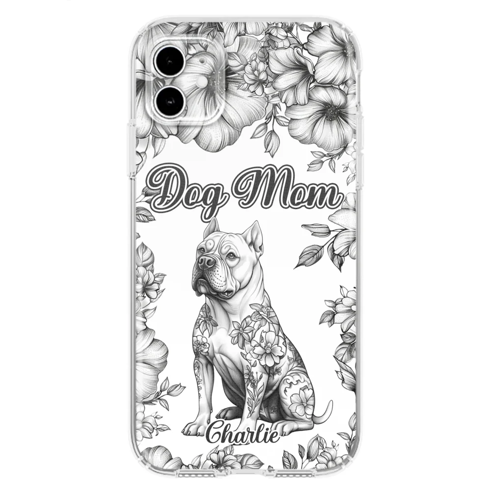 Best Dog Mom Ever - Personalized Custom Phone Case - Image 7