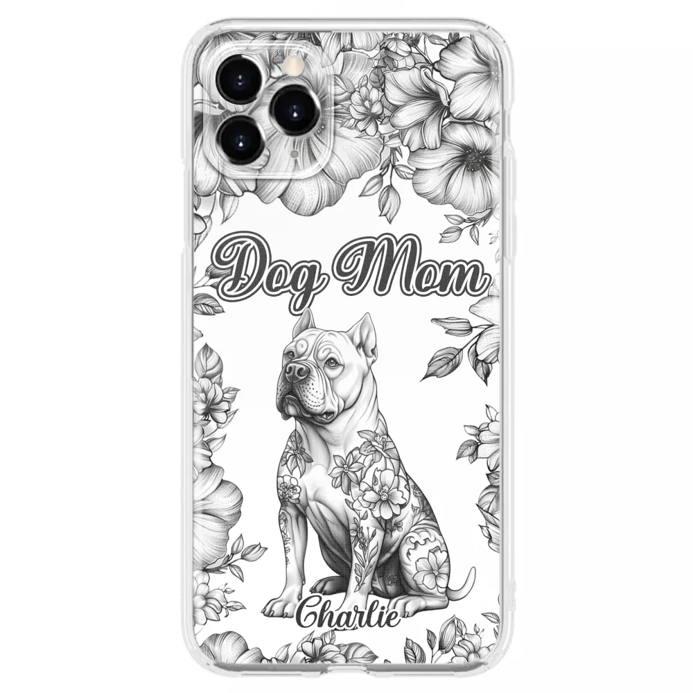 Best Dog Mom Ever - Personalized Custom Phone Case - Image 9