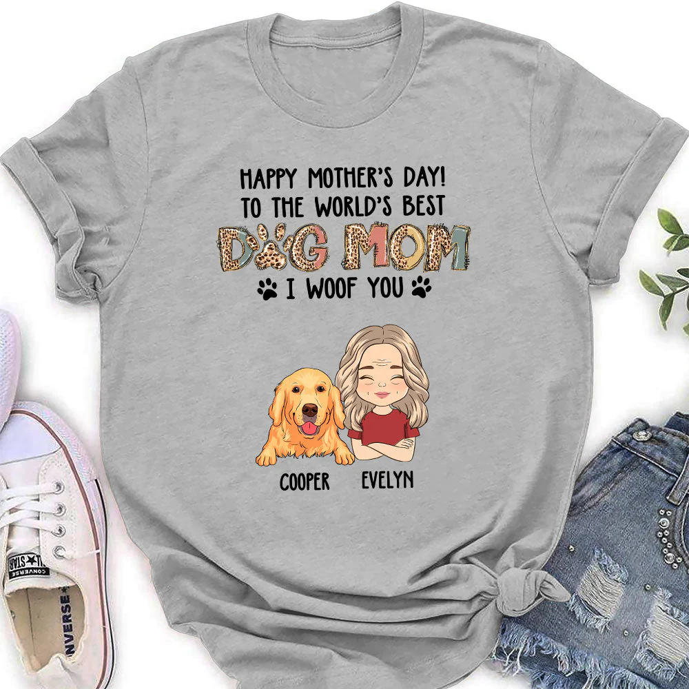 To The Best Mom - Personalized Custom Women's T-shirt - Image 2