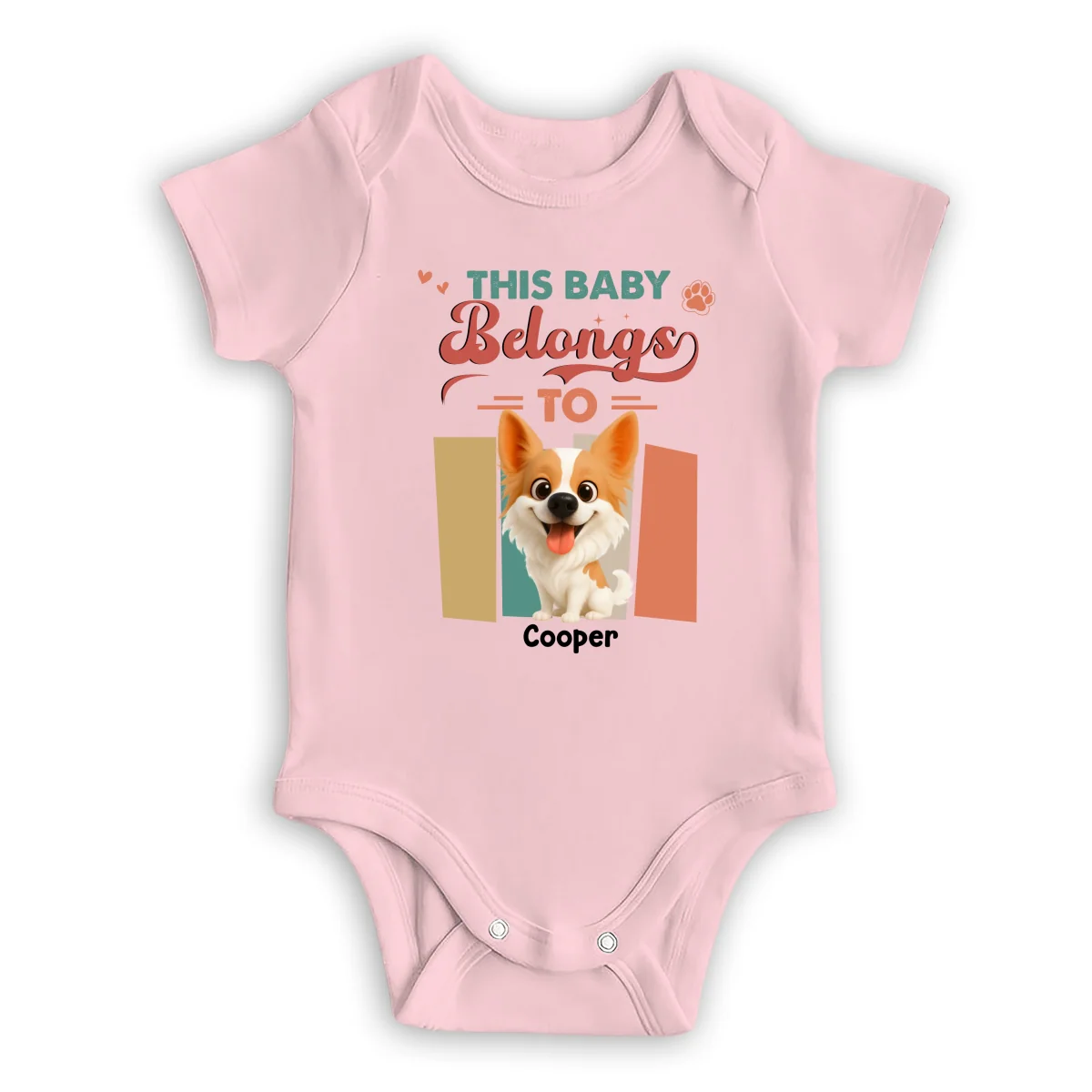 Best Dogs Friend - Personalized Custom Baby Onesie - Image 10