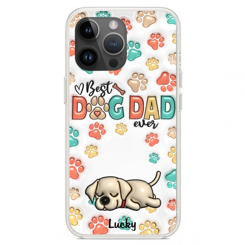 Best Fur Mom Ever - Personalized Custom 3D Inflated Effect Phone Case - Image 19
