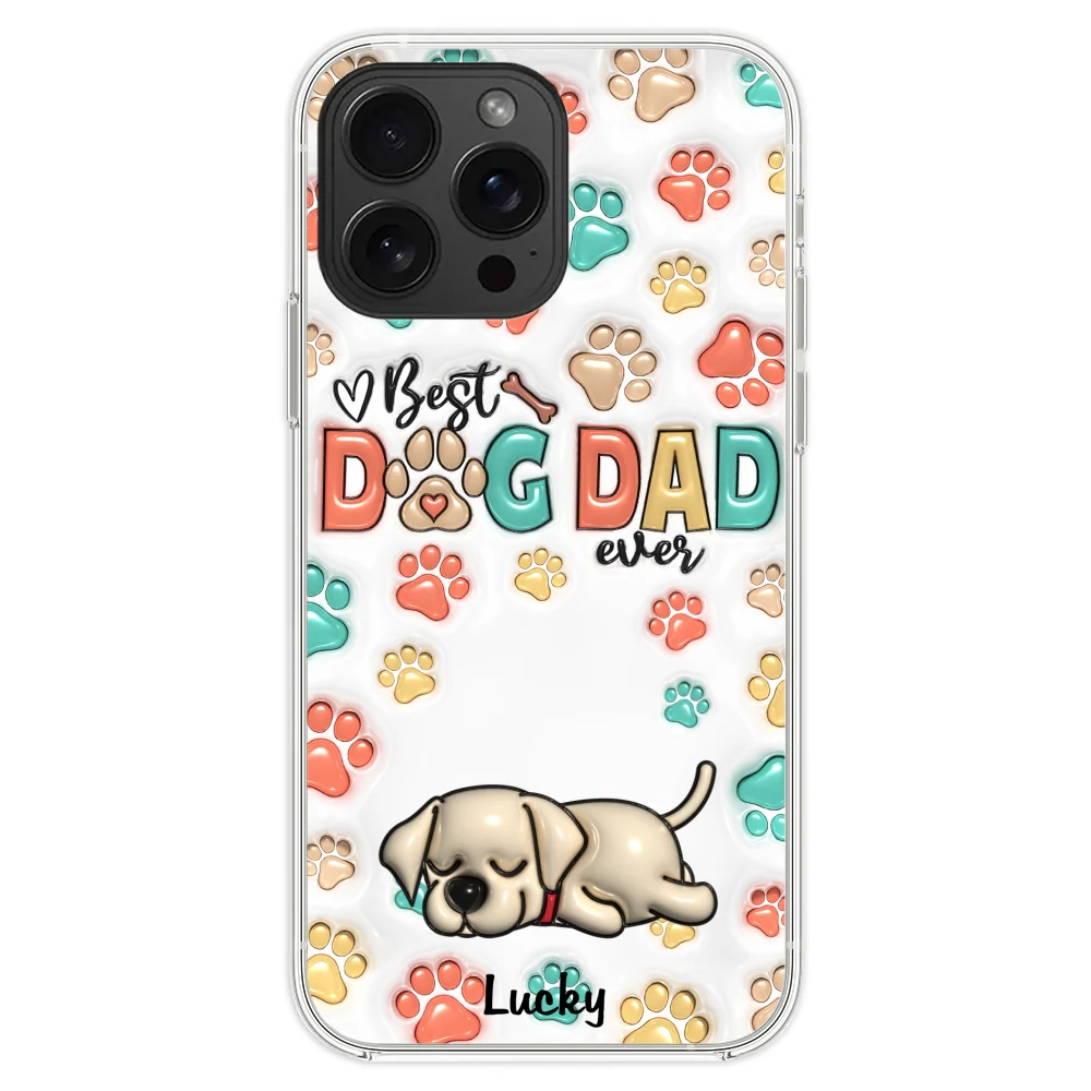 Best Fur Mom Ever - Personalized Custom 3D Inflated Effect Phone Case - Image 21