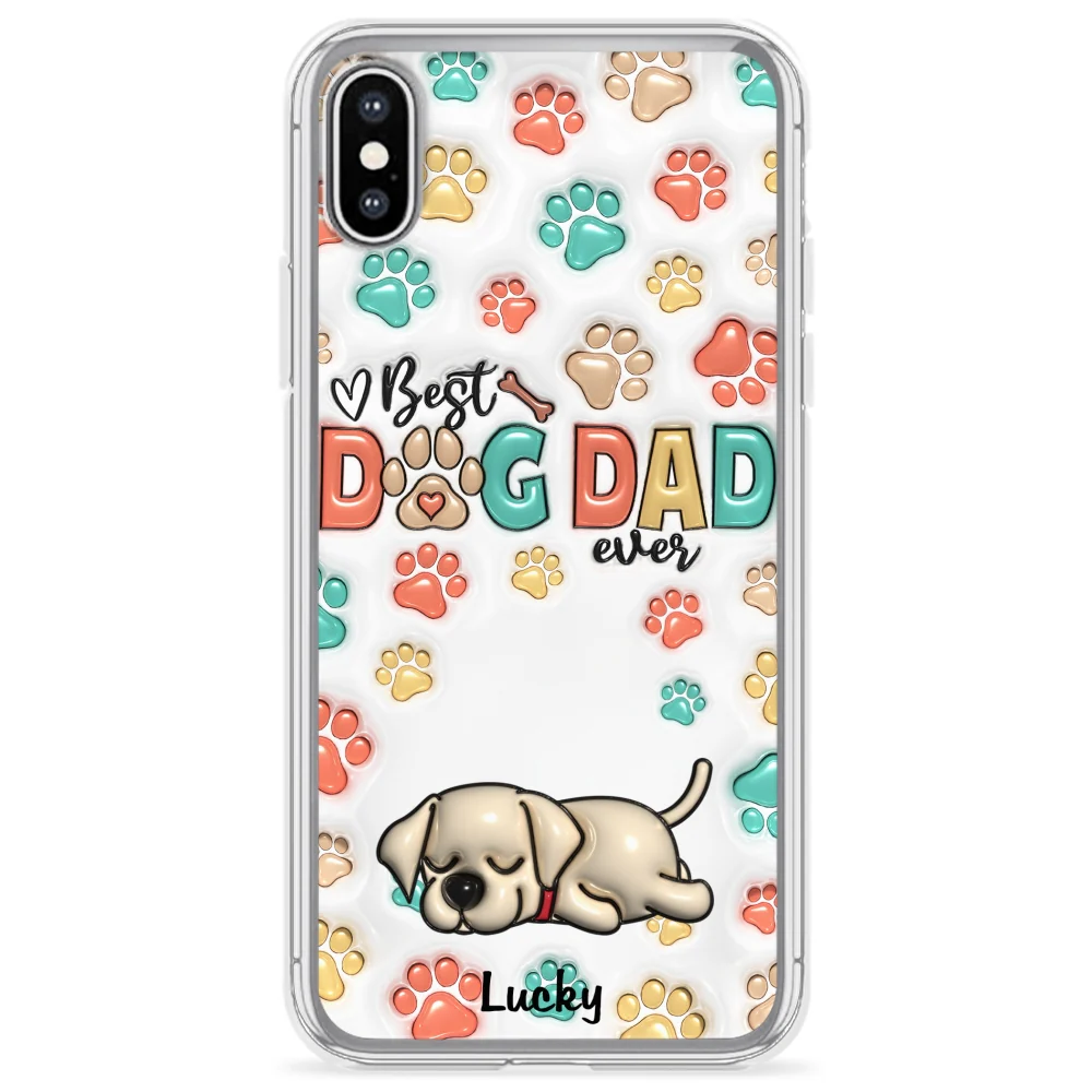 Best Fur Mom Ever - Personalized Custom 3D Inflated Effect Phone Case - Image 24