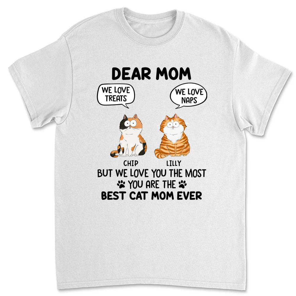 Best Fur Mom Ever - Personalized Custom Unisex T-shirt