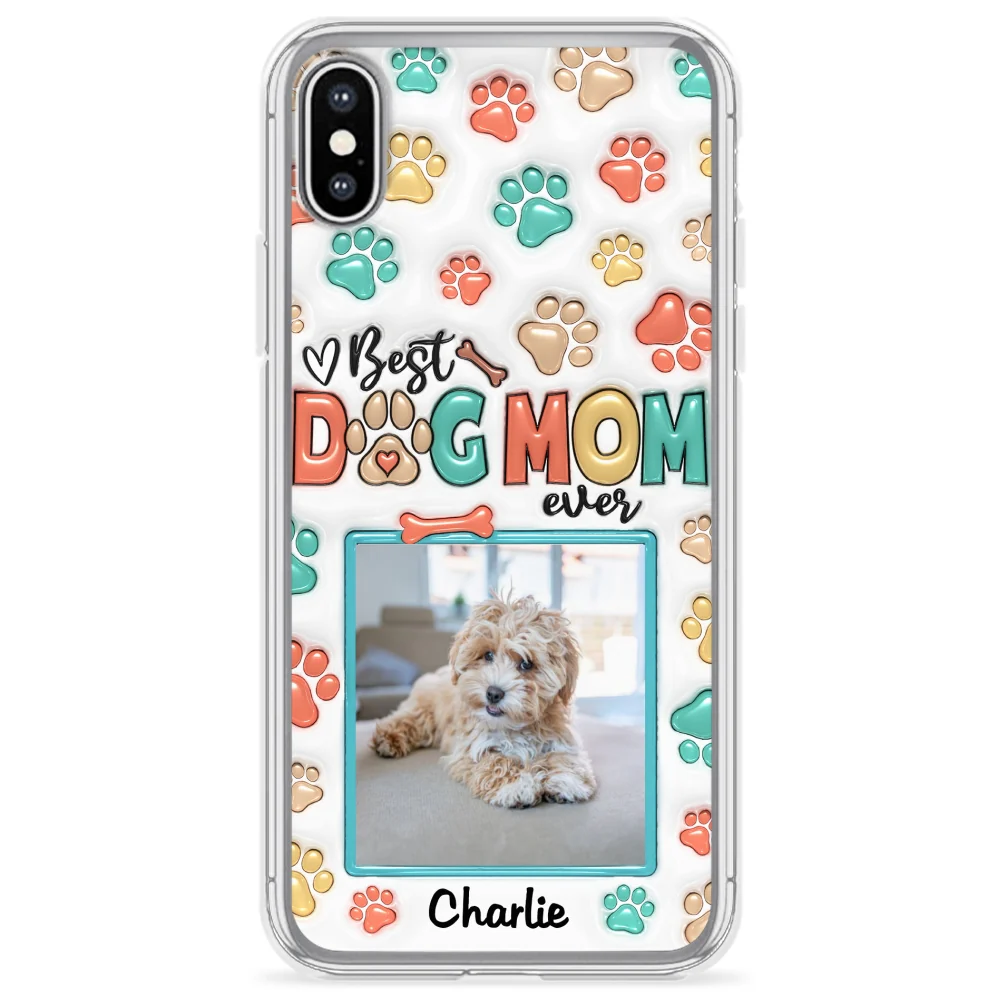 Best Fur Mom Ever Photo - Personalized Custom 3D Inflated Effect Phone Case - Image 21