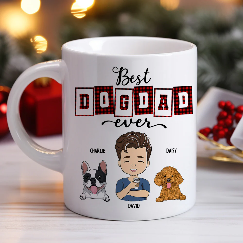Best Mom Dad Of The Year - Personalized Custom Coffee Mug - Image 3