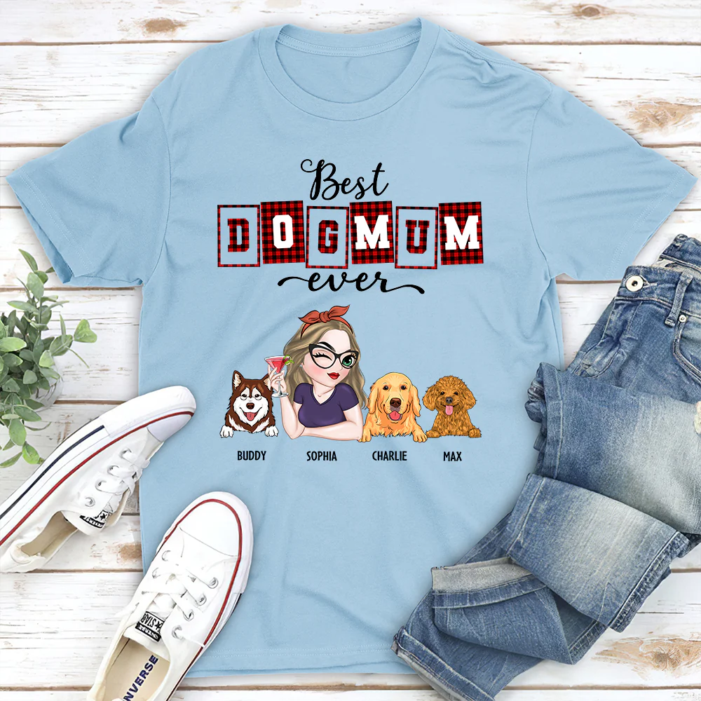Best Mom Of The Year - Personalized Custom Unisex T-shirt - Image 3