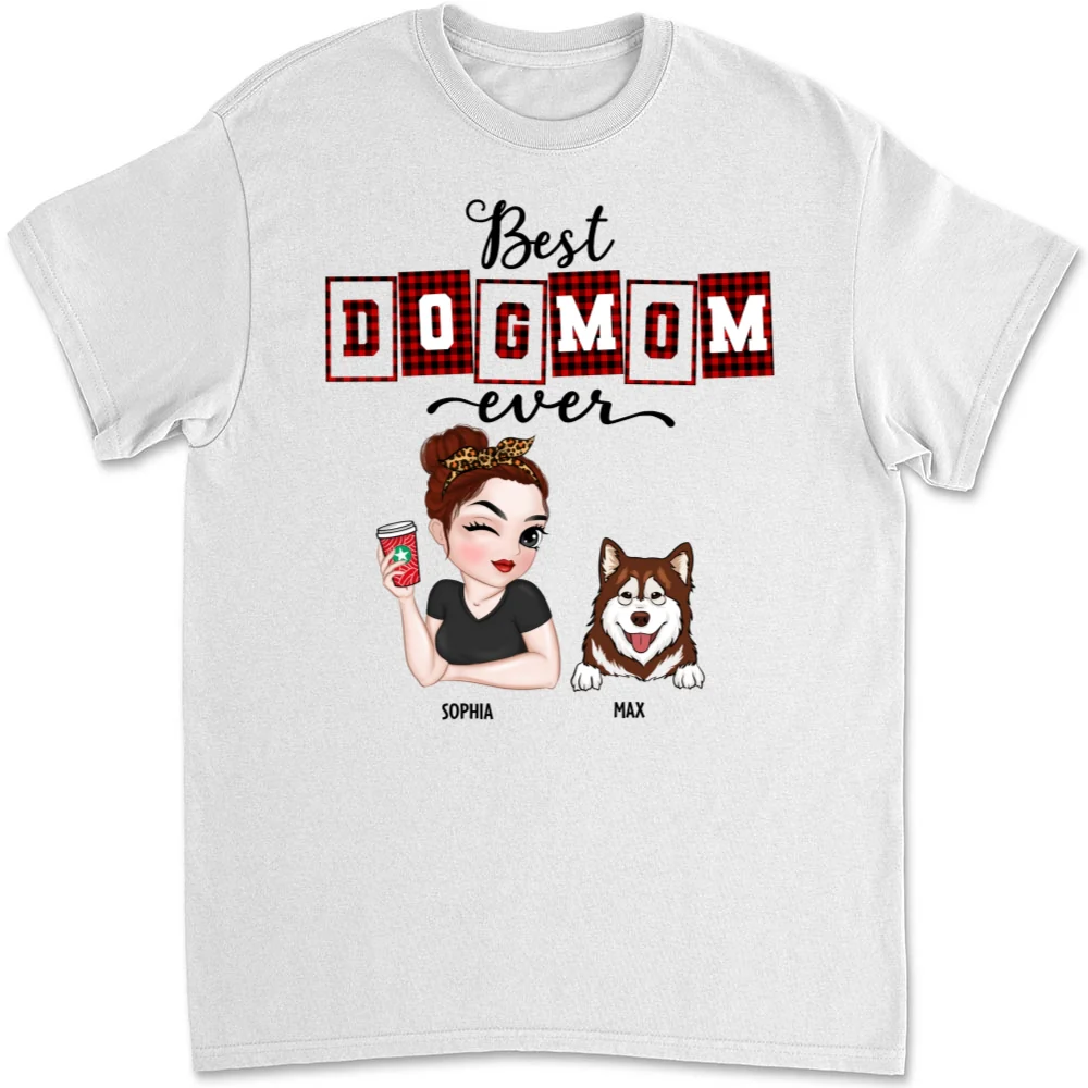 Best Mom Of The Year - Personalized Custom Unisex T-shirt - Image 5