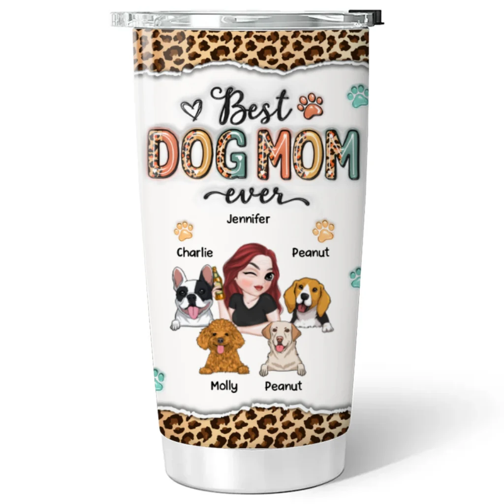 Best Mom Ever And Ever - Personalized Custom 3D Inflated Effect Tumbler - Image 6