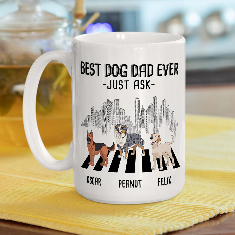 Best Mom Just Ask 2 - Personalized Custom Coffee Mug - Image 4