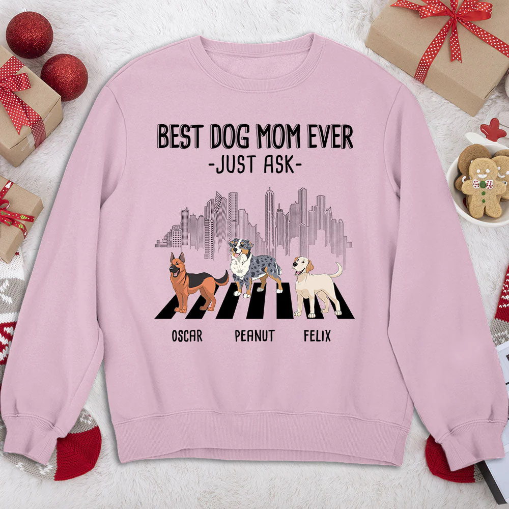 Best Mom Just Ask 2 - Personalized Custom Sweatshirt - Image 3