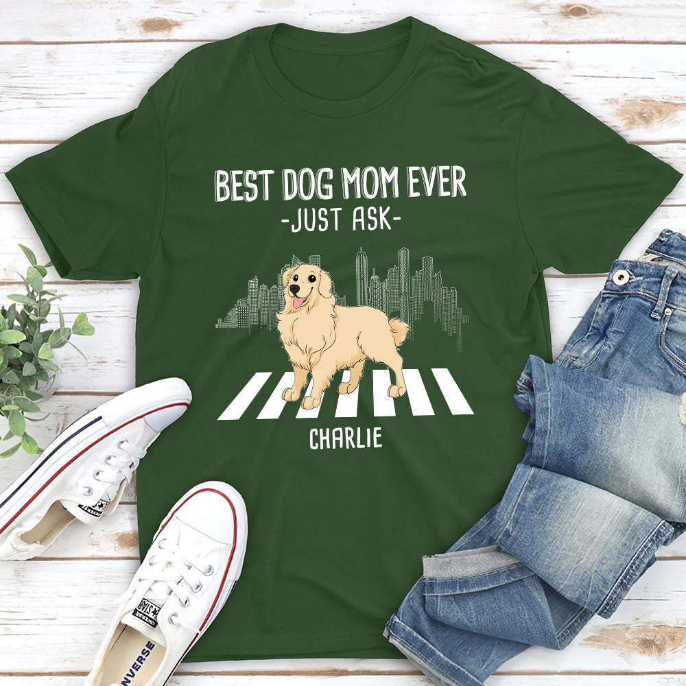 Best Mom Just Ask - Personalized Custom Premium T-shirt - Image 3