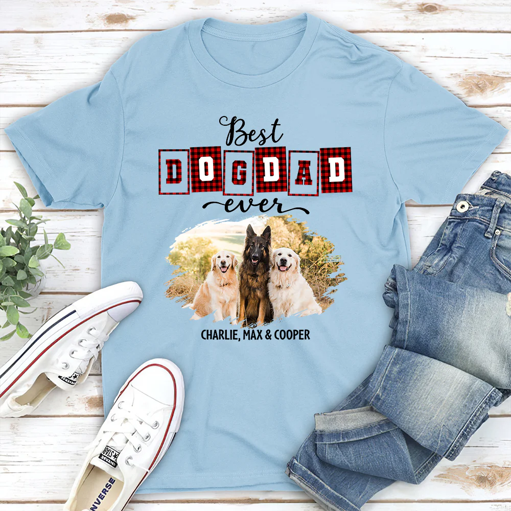 Best Mom Of The Year Photo - Personalized Custom Unisex T-shirt - Image 3