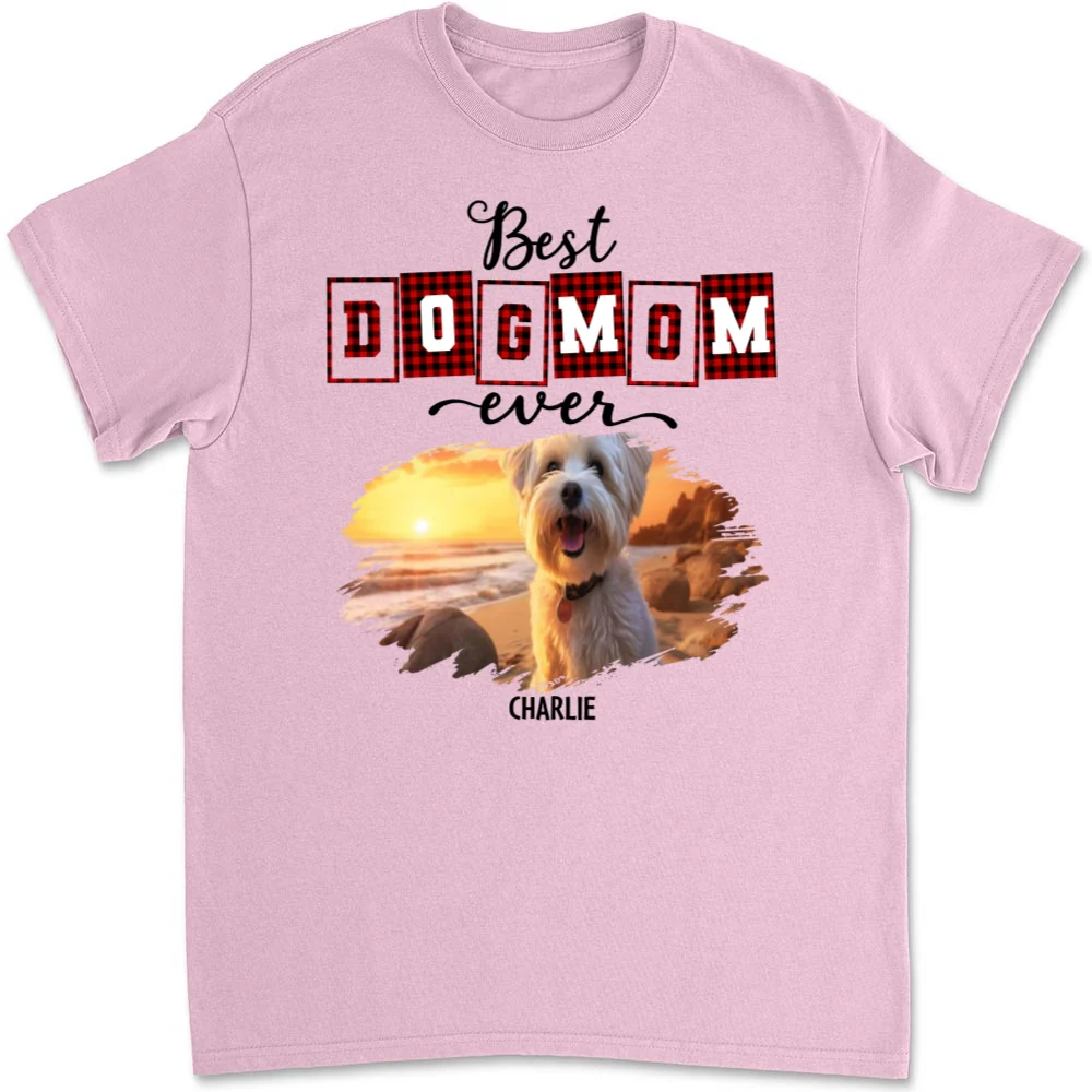 Best Mom Of The Year Photo - Personalized Custom Unisex T-shirt - Image 6