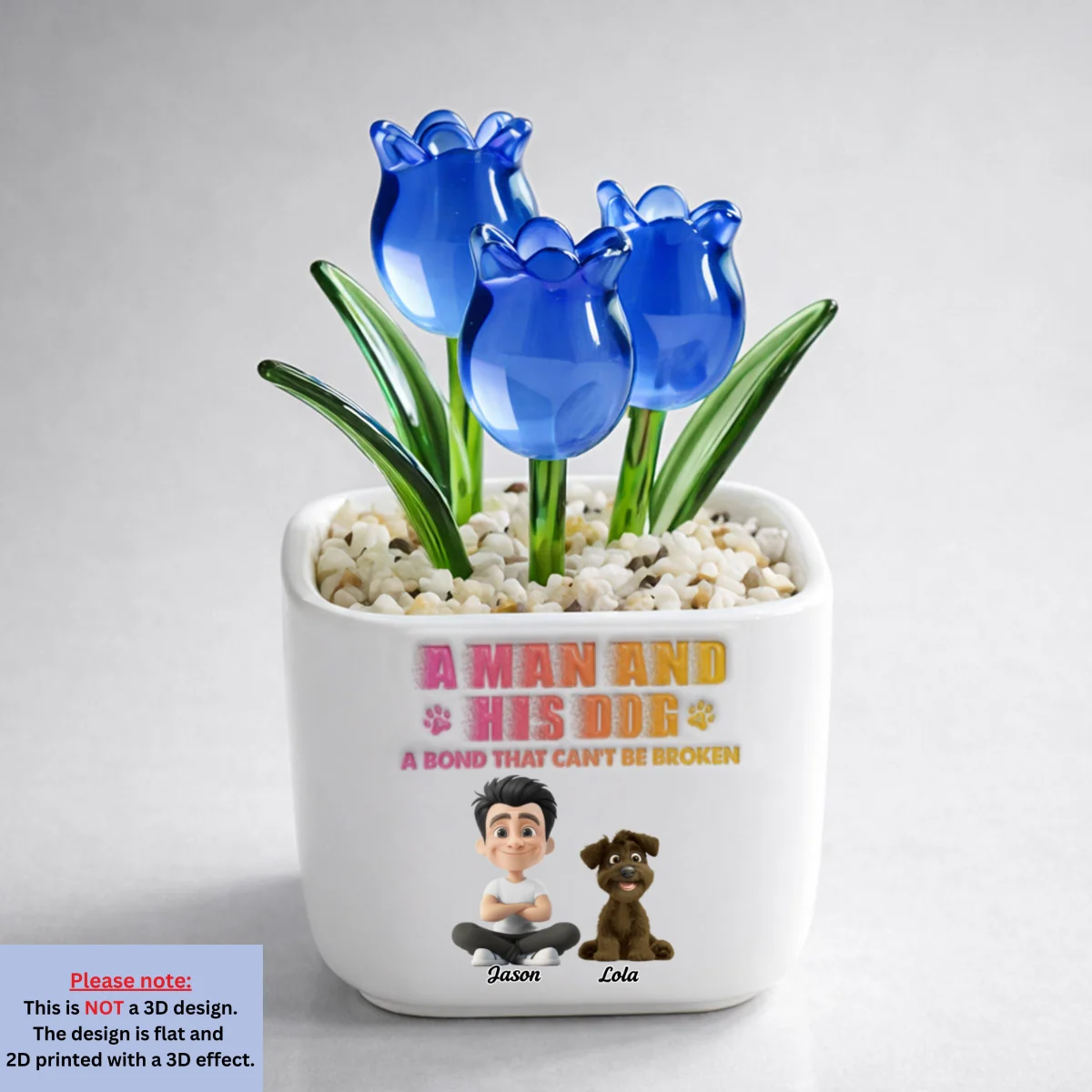 Best Mom To Me - Personalized Custom 3D Effect Glass Everlasting Tulips - Image 9